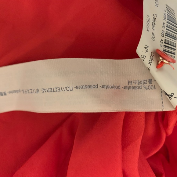 Massimo Duti Red Dress Size 10 - Picture 11 of 16